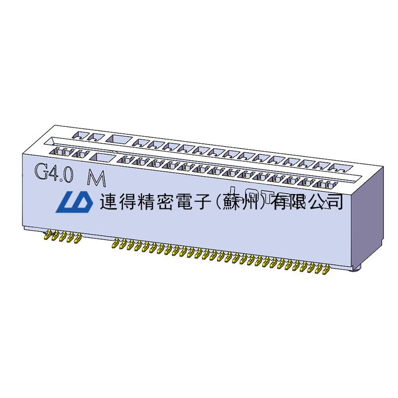 M.2 VERTICAL G4.0 Top Mount  Connector