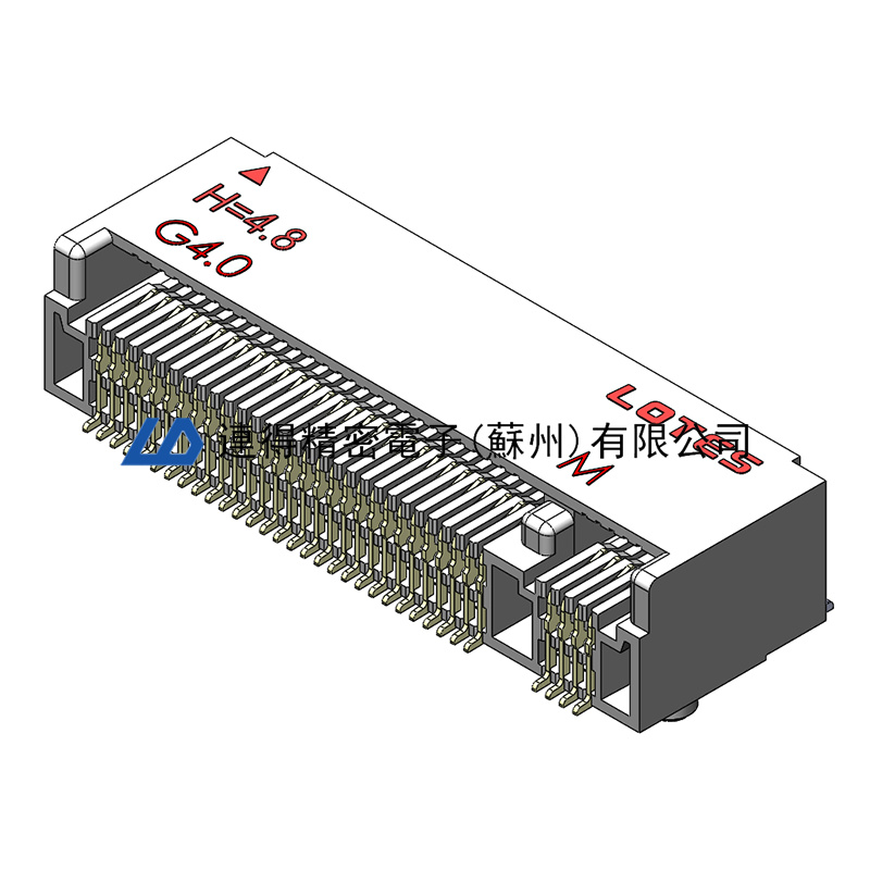 M.2 4.8H G4.0 Top Mount  Connector
